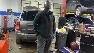 Working on a 2005 Cadillac SRX replace both side CATALYTIC CONVERTER
