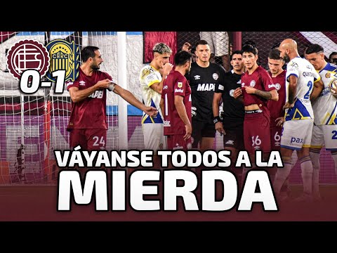 LA LIGA DE LOS LADRONES DEL MUNDO | ANÁLISIS RE CALIENTE DE LANÚS 0 - ROSARIO CENTRAL 1