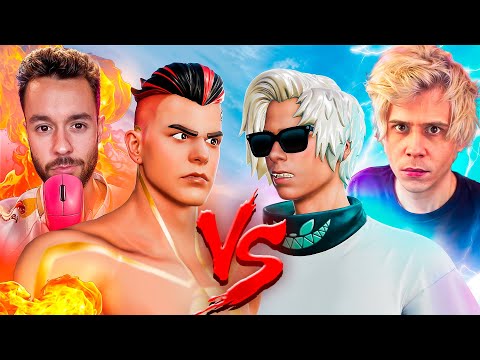RUBIUS AND GREFG PLAY WITH THEIR FORTNITE SKINS - TheGrefg
