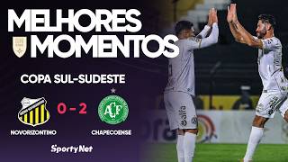 A CHAPE VENCE A PRIMEIRA SEMI!! Novorizontino 0x2 Chapecoense - Melhores Momentos - Copa Sul-Sudeste