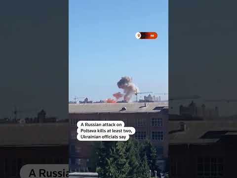 Russian attack kills two in Poltava, Ukrainian officials say
