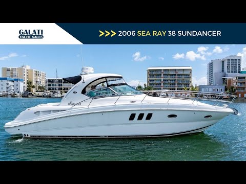 2006 Sea Ray 38 Sundancer Ty One On Video