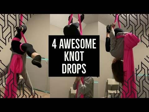 Easy/Intermediate Knot drops on the silks