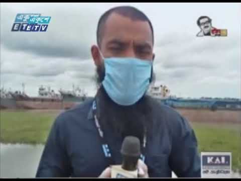 মংলা থেকে ঝূর্ণিঝড় আম্পানের সর্বশেষ পরিস্থিতি জানাচ্ছেন আবুল হোসেন