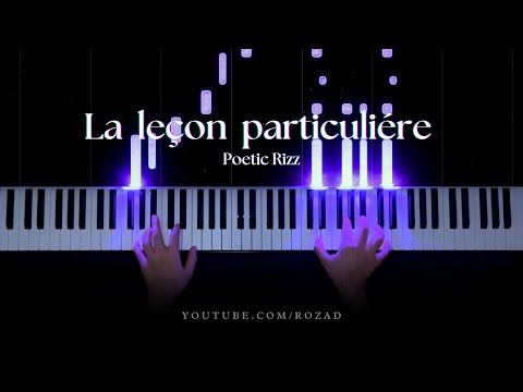 Poetic Rizz - La leçon particuliére (TikTok Version) Piano Cover