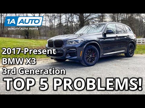 Top 5 Problems BMW X3 SUV 2017-Present 3rd Generation