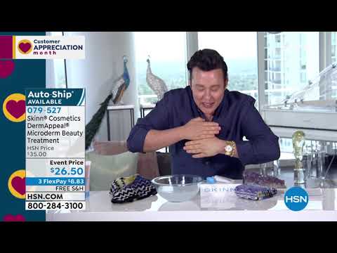 Skinn Cosmetics DermAppeal Microderm Schönheitsbehandlung