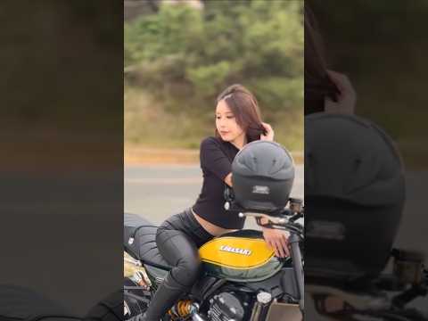 New kawasaki motorcycle 💗