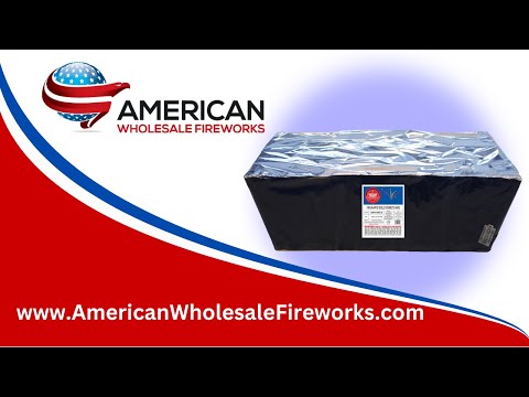 Cake - 60s Rapid Gold Comets DMX186C5 ... Available at American Wholesale Fireworks!