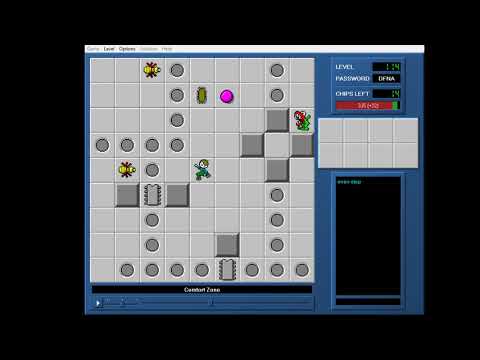 CCLP1 level 114 solution - 313 seconds