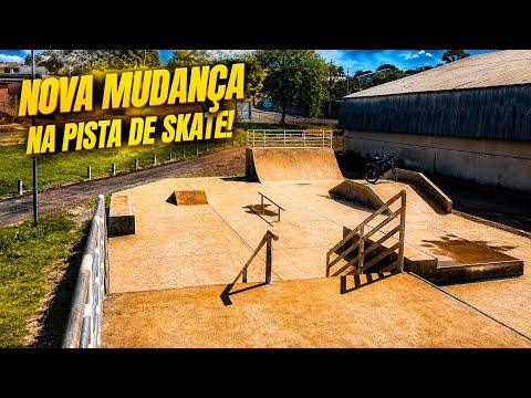“Voltei pra pista de skate de Tamarana PR depois de anos… olha o que mudou! 😱🛹”