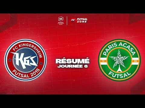 J6 - Kingersheim Futsal vs Paris ACASA : the summary