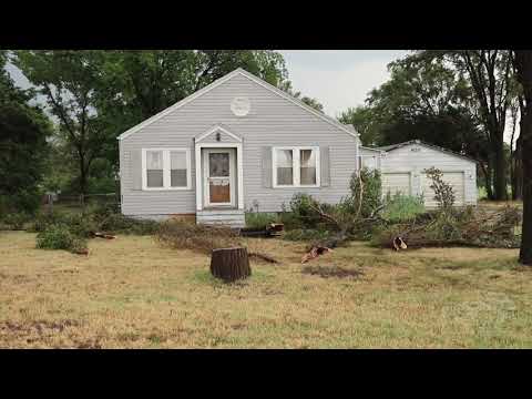06-25-2021 Cheney, KS - Damaging Winds with Damage in Town