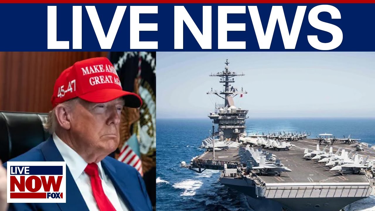 LIVE: Trump weighs military action in Iran, Greenland latest, NASA Artemis II rollout & more
