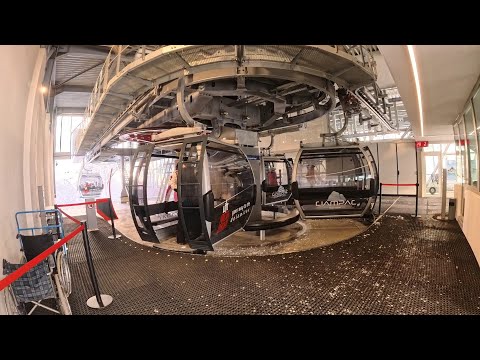 DISCESA INTEGRALE INVERNALE DELLA CABINOVIA DOPPELMAYR ALBA - CIAMPAC