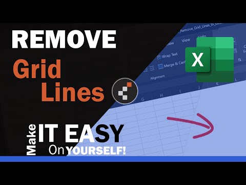 How To Remove Gridlines From An Excel Sheet