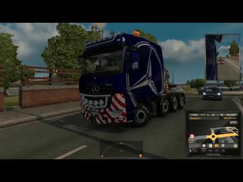 ETS 2 Mercedes Benz Actros Big Stars Truck Mod