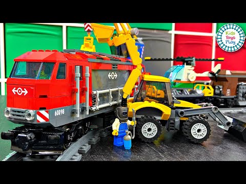 Lego City 60098 Speed Build | Lego City Heavy-Haul Train 60098 | Fast Build Lego Train