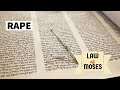 Law Of Moses Rape