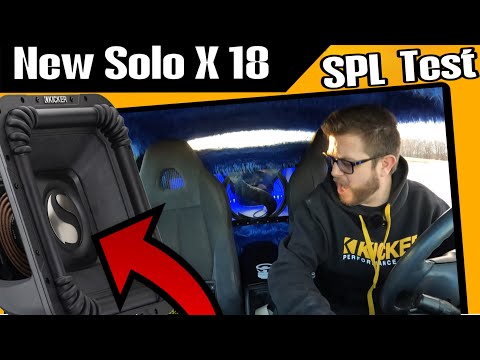 The New KICKER Solo X 18 : How Loud is it?