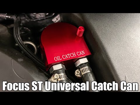 How to Install a Universal Oil Catch Can on a Focus ST - A $25 Mod That Can Save Your Engine!