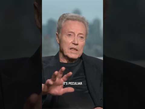 Christopher Walken REACTS to everyone always imitating him! 😆 #shorts