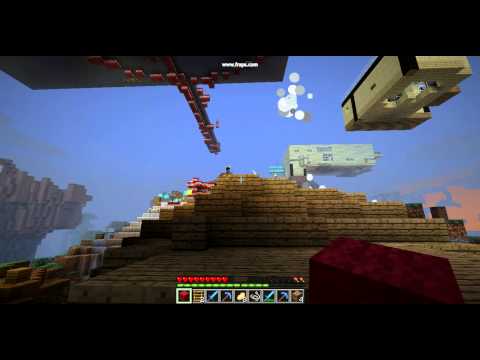 Blowing up old spawn on darkcraft