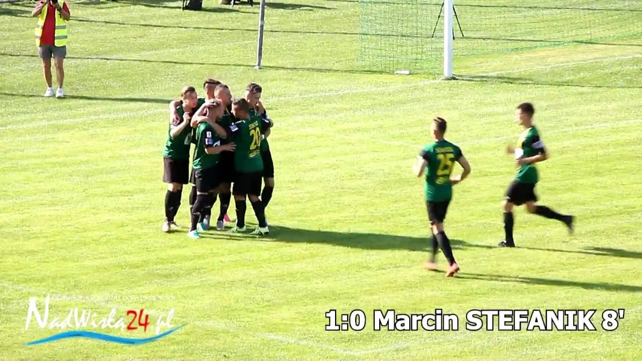 WIDEO: Siarka Tarnobrzeg - Sandecja Nowy Sącz 2-4 po dogr. [BRAMKI]