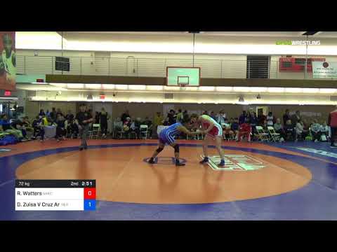 2018 Bill Farrell Memorial International/Women's Freestyle 72 RR Rnd 2 - Rachael Watters (Nyac) Vs