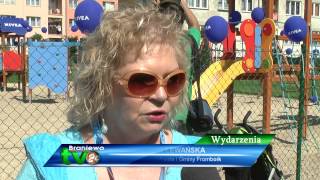 preview picture of video 'Frombork: wyklikali dzieciom plac zabaw'