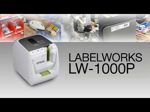 Image of Epson LabelWorks LW-1000P Label Maker video thumbnail