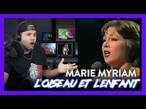 First Time Reaction Marie Myriam L'oiseau et l'enfant EUROVISION WINNER! | Dereck Reacts