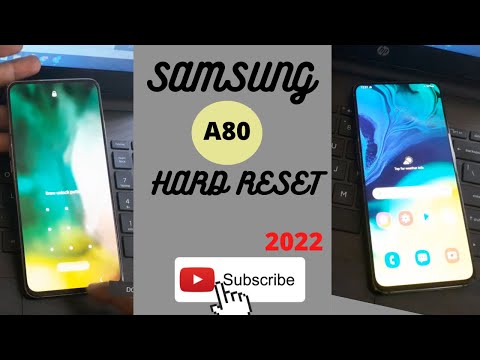SAMSUNG A80 HARD RESET / FACTORY RESET