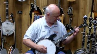 Video thumbnail for Banjo.com video: demo of a new Deering Crossfire 5 String Electric Banjo by banjodotcom