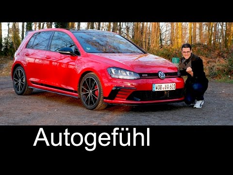 Volkswagen VW Golf GTI Clubsport FULL REVIEW test driven 265 hp Autobahn special - Autogefühl