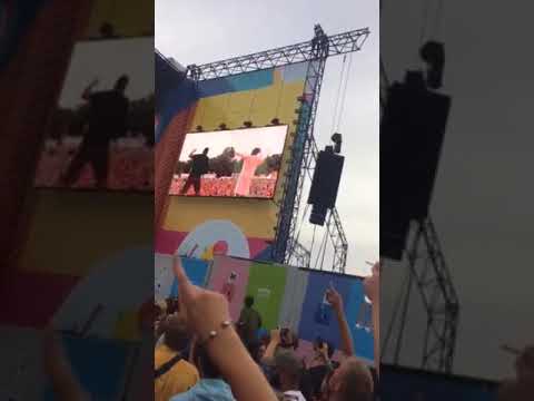 Stormzy with lethal bizzle v festival 2017