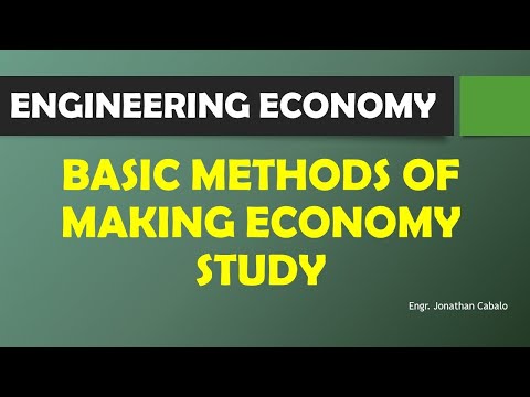 Basic Methods of Making Economy Study - Taglish