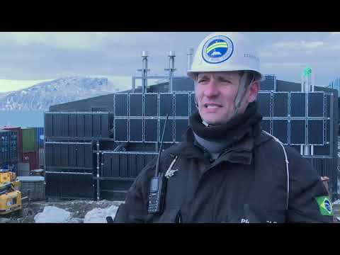 Discover the new Comandante Ferraz station in Antarctica.