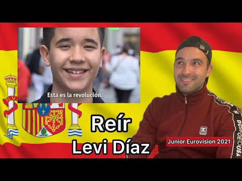 Reaction 🇪🇸: Levi Díaz - Reír (Junior Eurovision 2021 Spain)