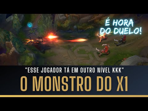O MONSTRO DO X1! ESSE JOGADOR DE LOL ESTÁ AMASSANDO A INTERNET INTEIRA