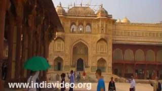 Amber fort at Jaipur in Rajasthan
