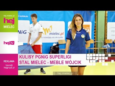 hej.mielec.pl TV: SPR Stal Mielec - Meble Wójcik Elblag [KULISY]