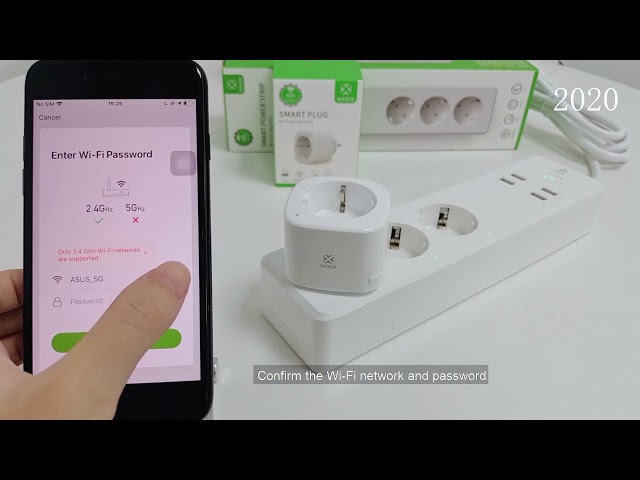 woox Pistikupesa adapter wifi 1-os 16a 3680w