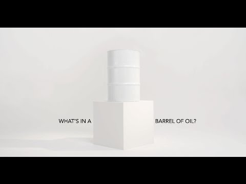 <p>what's in a barrel of oil?</p>