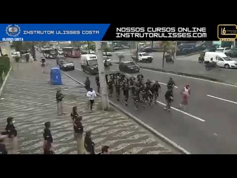 BOPE se depara com homenagem aos PRF e olha o que aconteceu