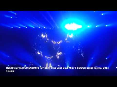 TIESTO plays MARCO SANTORO 'My Body' (The Cube Guys Mix) @ Summer Sound Festival Helsinki