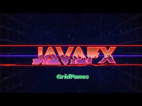 JavaFX 12 Tutorial - 14 - GridPanes w/ TextView & PasswordView
