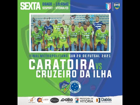 FINAL METROPOLITANO DE FUTSAL SUB20 - CEF CARATOIRA (5) X (4) CRUZEIRO