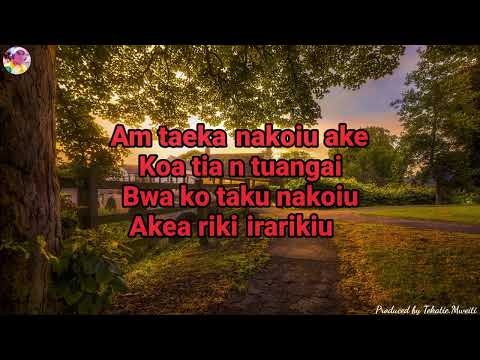 Tangitangin Nanou (Karaoke) by Tabanea.Tabaua.. Release 04 Sept 2024