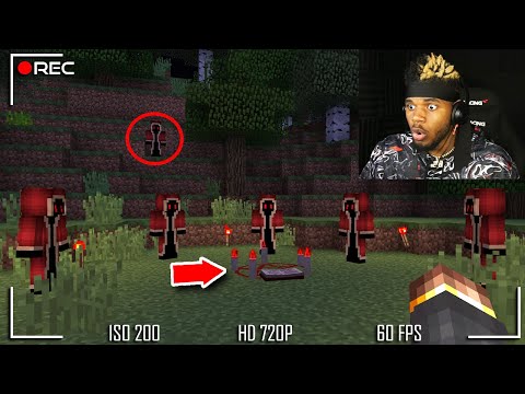 I did the scariest ritual in minecraft... *SCARY*